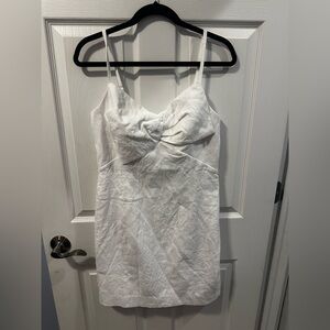 Lilly Pulitzer Willa Stretch Bow Dress Size 8 Resort White NWT $218